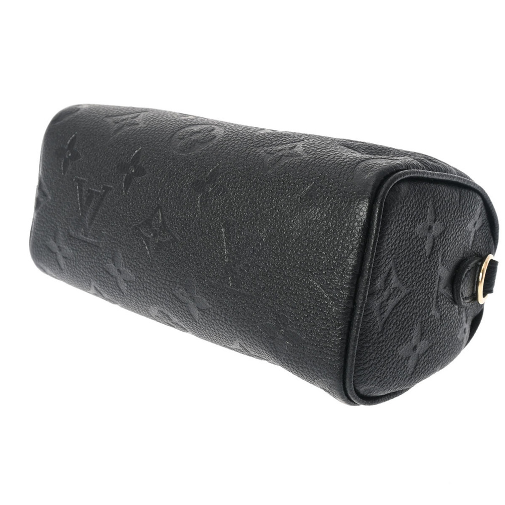 Louis Vuitton Leather Handbag Empreinte Speedy Black - Picture 4 of 11